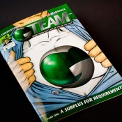 Greenstones Super Hero Comic Cover